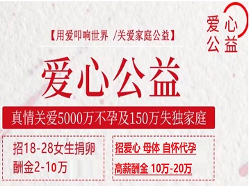 汕尾市捐卵助孕生子 爱心志愿者招募